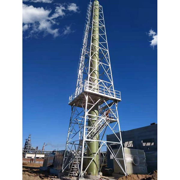 Steel Factory Tower Steel Chimney